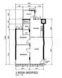 Blk 2 Brickworks Estate (Bukit Merah), HDB 3 Rooms #639898591